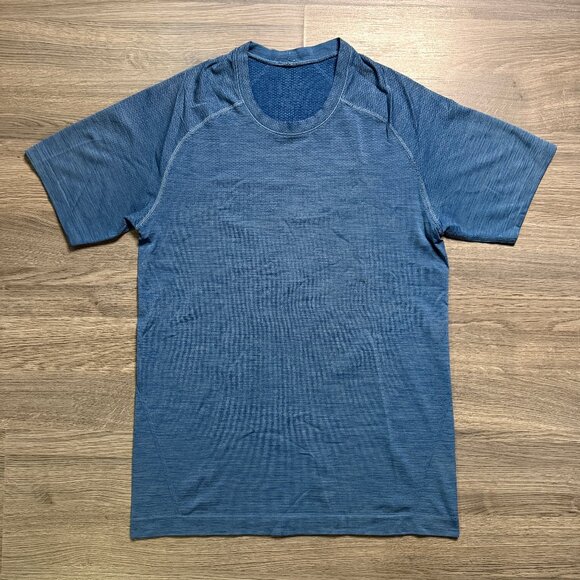 Lululemon Men's Metal Vent Tech Short Sleeve - Hawk Blue - Picture 2 of 9